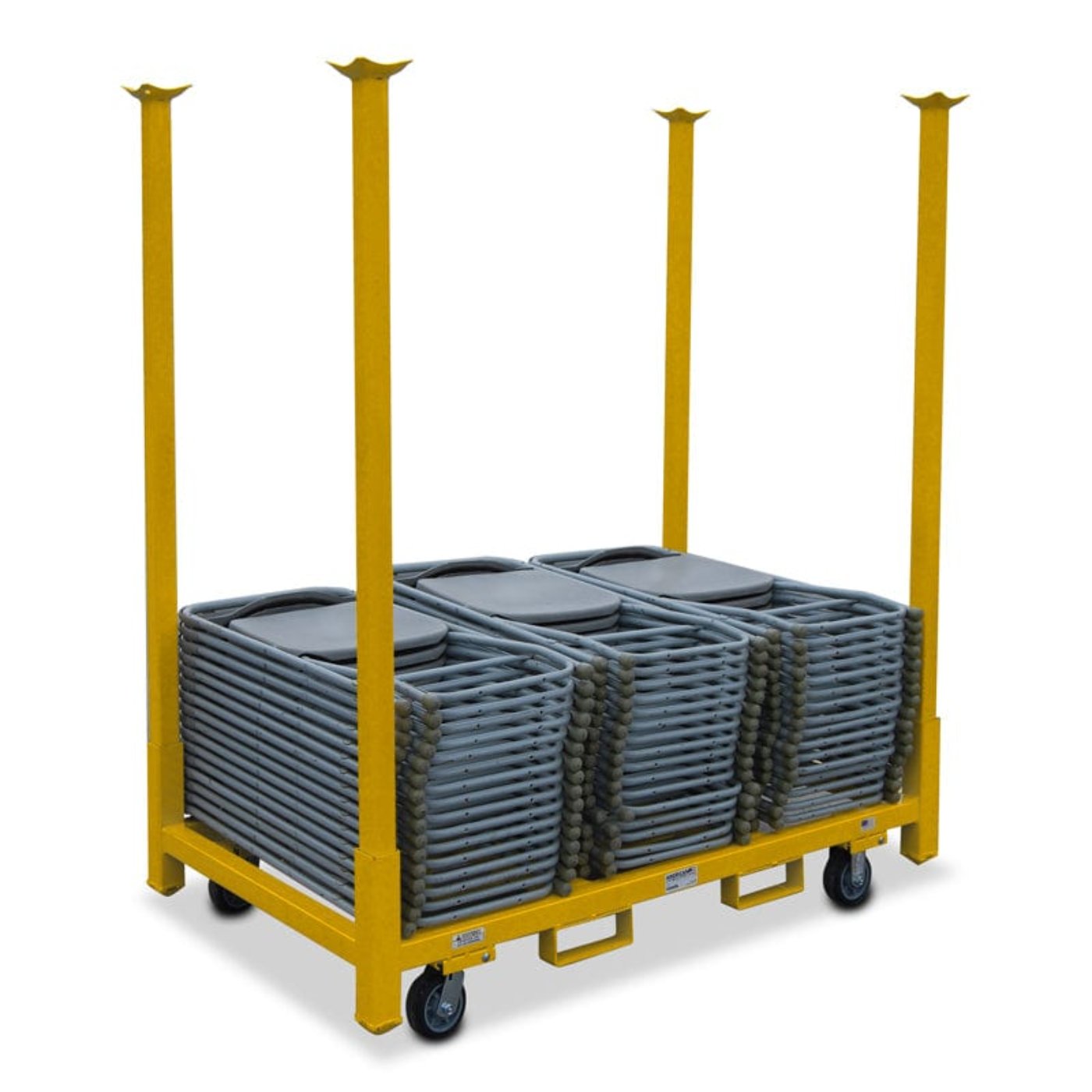 American Cart Table Storage Cart with 66โณ Legs - Backyard Provider