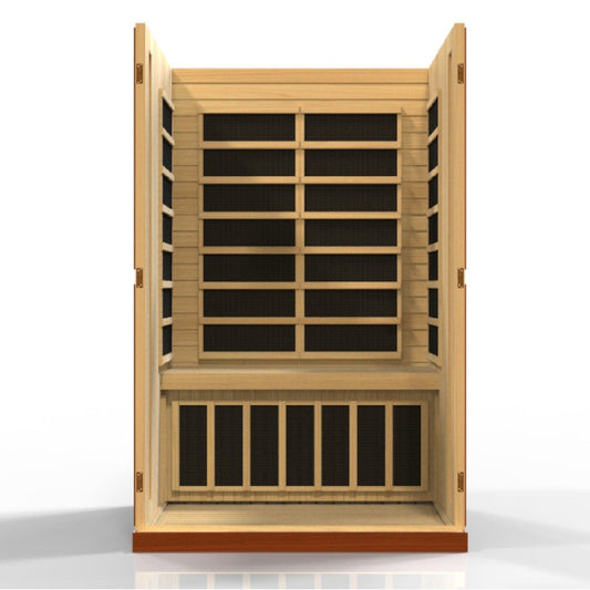 Dynamic Vittoria 2-person Low EMF Infrared Sauna - Sport Gear Pro