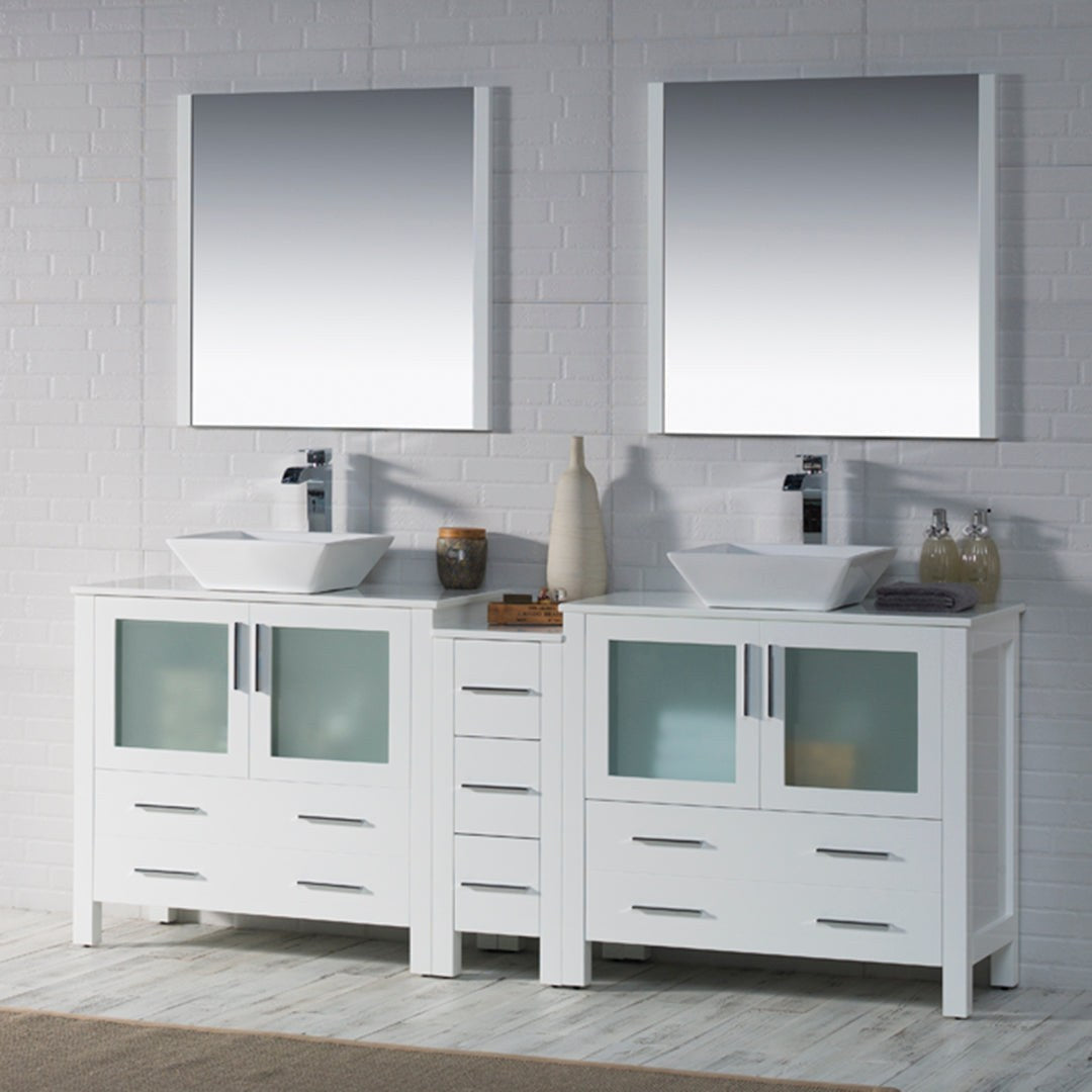 Blossom Sydney 84 Inch Bathroom Vanity - V8001 84 01