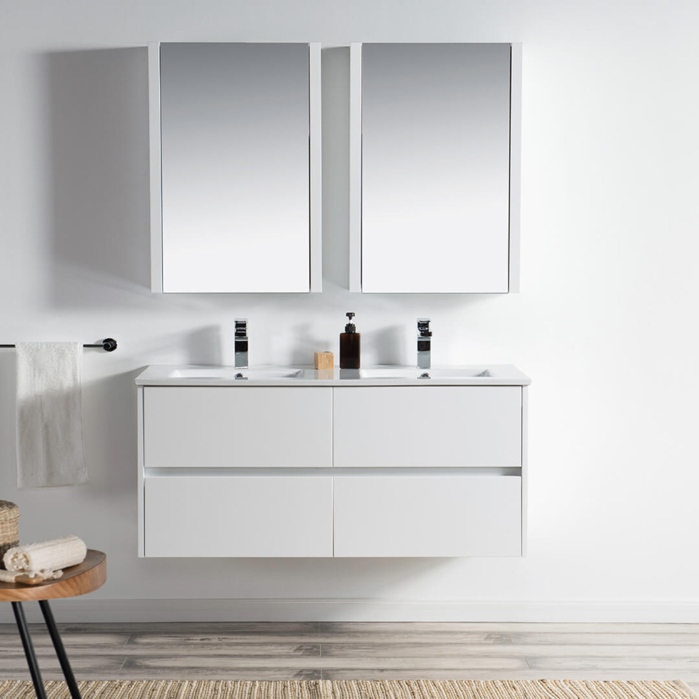 Blossom Valencia 48 Inch Bathroom Double Vanity - V8016 48 01D