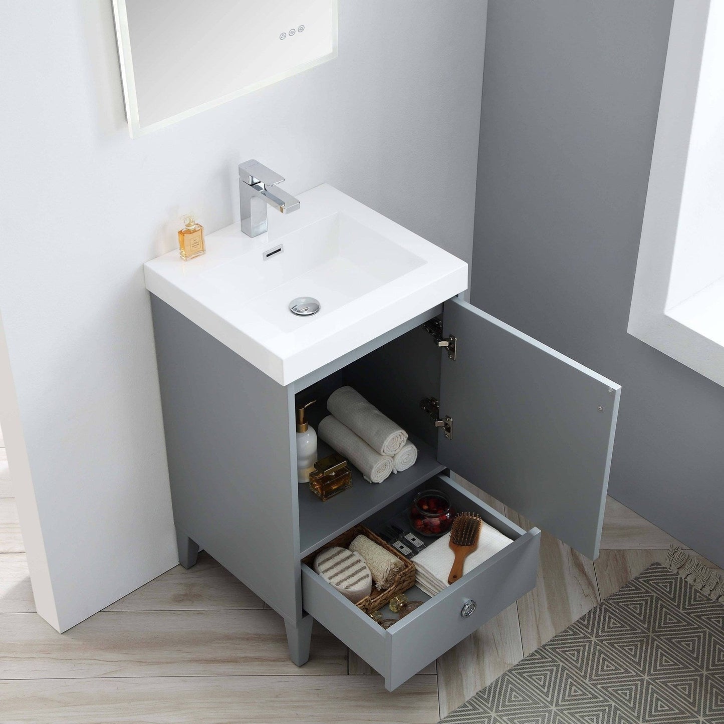 Blossom Lyon 20 Inch Bathroom Vanity - V8023 20 01