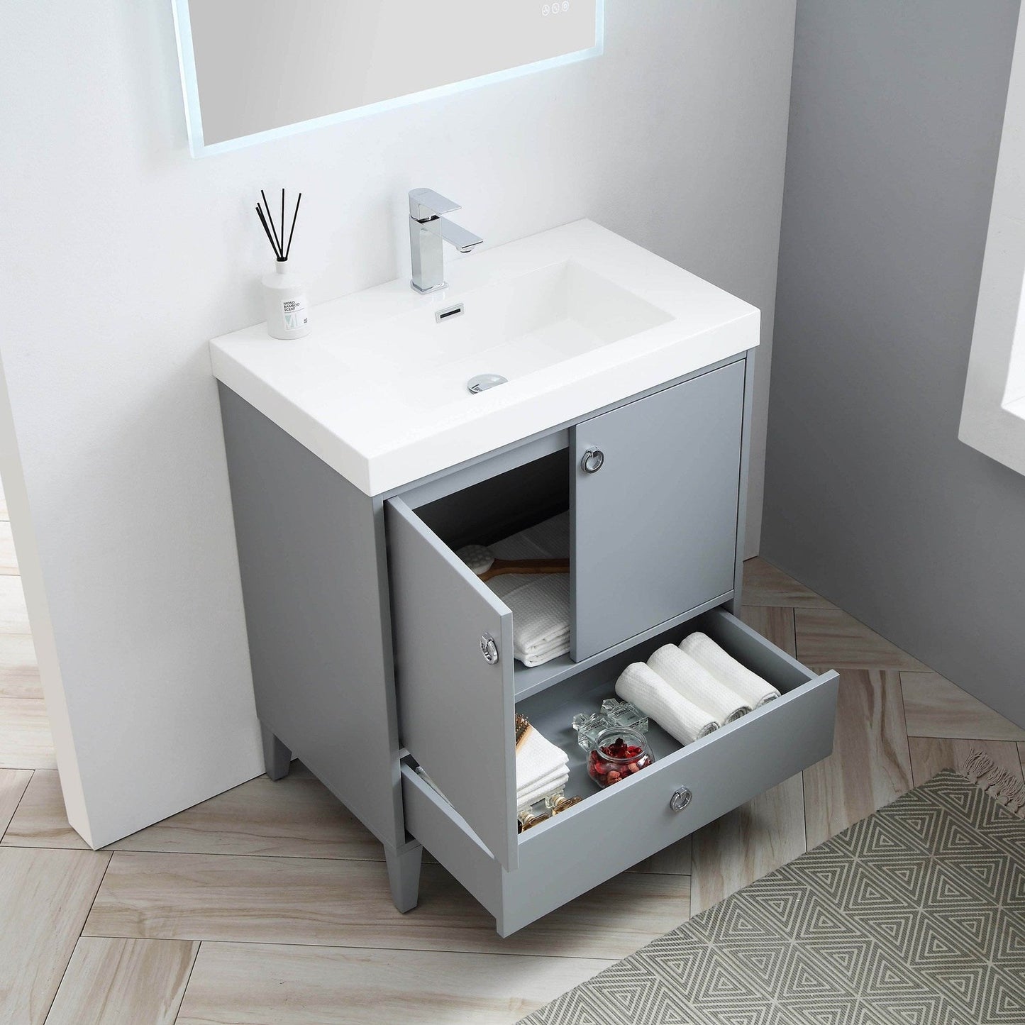 Blossom Lyon 30 Inch Bathroom Vanity - V8023 30 01