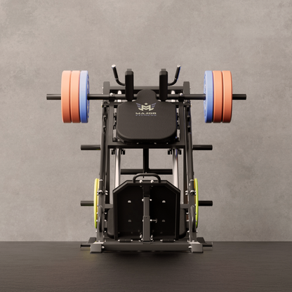 Major Fitness Leg Press Hack Squat Machine AH1 - LPHSMBL