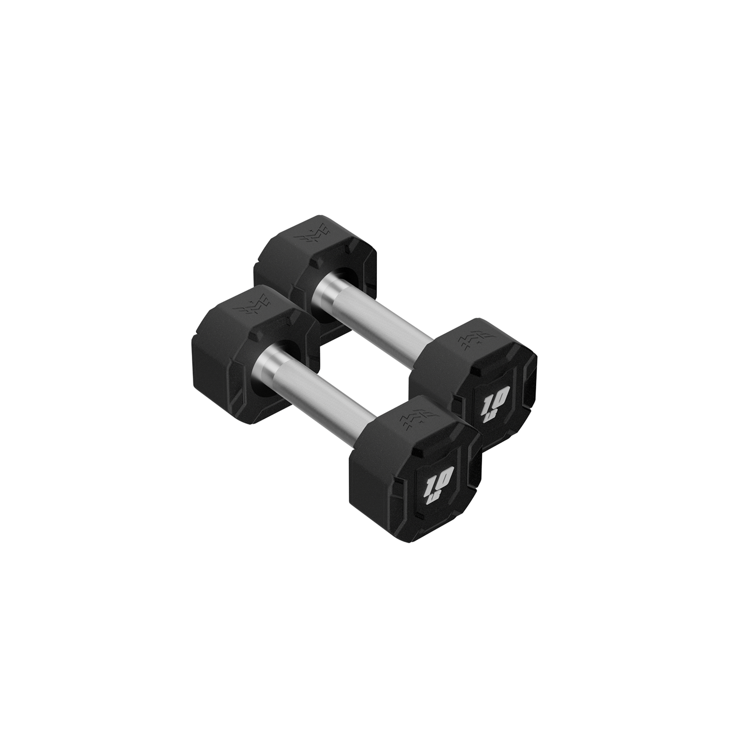 Major Fitness Urethane Octagonal-Shield Dumbbells - DBSET5-55
