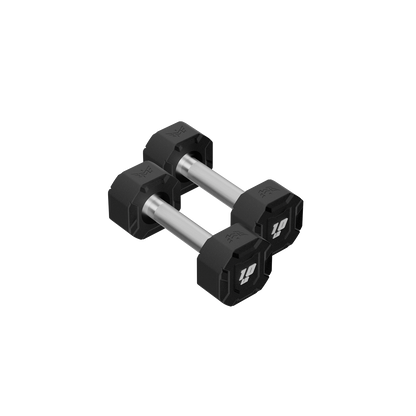 Major Fitness Urethane Octagonal-Shield Dumbbells - DBSET5-55