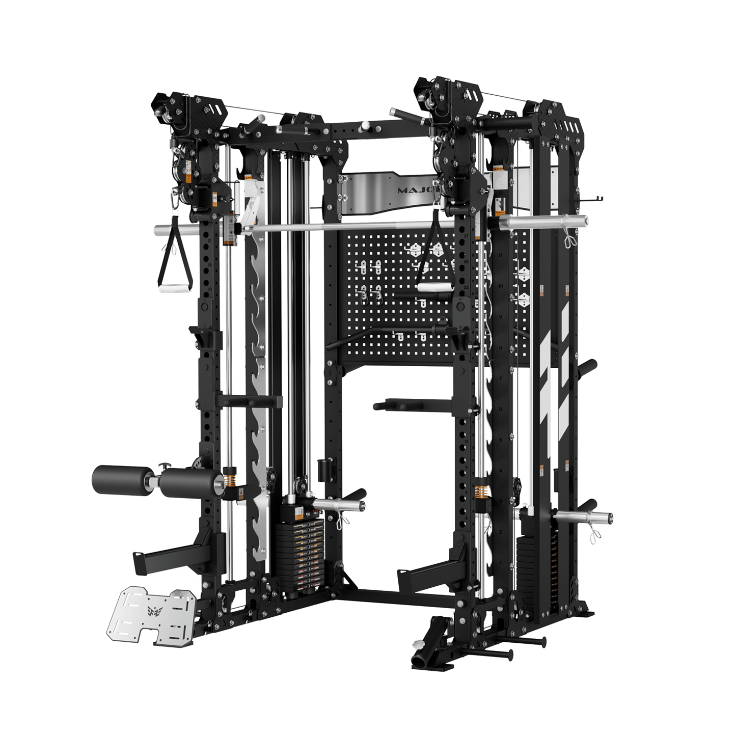 Major Fitness Heritage Series B17 Flying Fortress All-In-One Functional Trainer with Smith Machine - B17BL