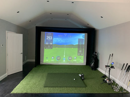 SkyTrak+ SimBox Home Golf Simulator Full Package