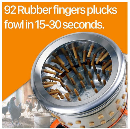 Super Handy 120V Corded Electric Chicken Plucker New - GUO126