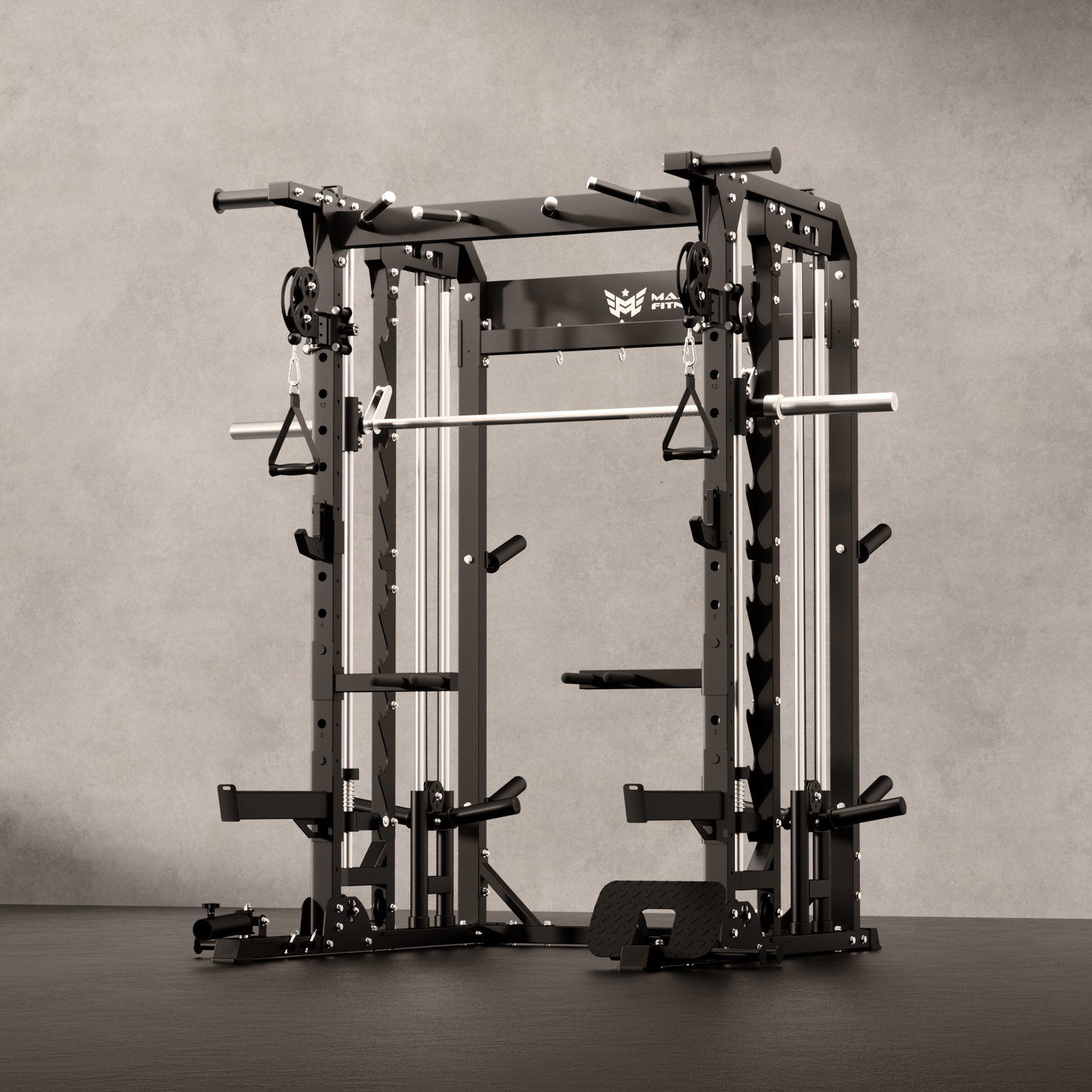 Major Fitness B52 All-In-One Home Gym Smith Machine - B52BL