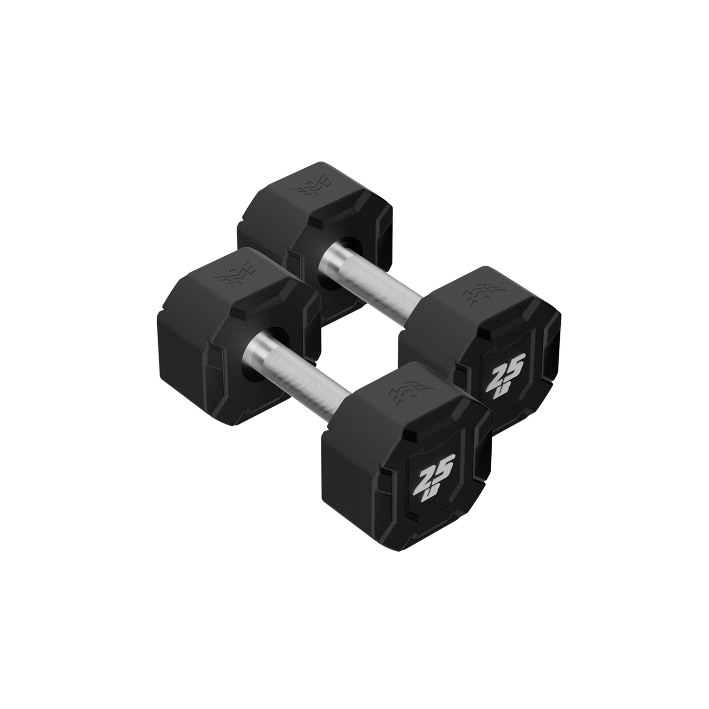 Major Fitness Urethane Octagonal-Shield Dumbbells - DBSET5-55