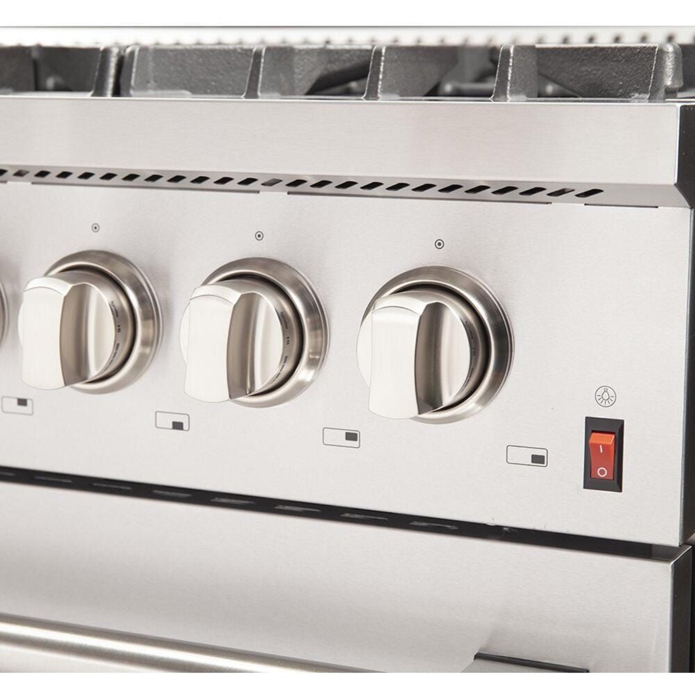 Forno 48 Inch Galiano Gas Burner and Electric Oven Range in Stainless Steel with 8 Italian Burners, FFSGS6156-48