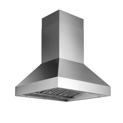 Proline PLGI 104 304 SS - Ducted Island Range Hood, 1200 CFM | Weather Resistant 304 Stainless Steel - PLGI 104.36 304SS