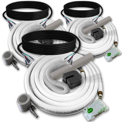 Pioneer Triple Split 27000 BTU 2.25-Ton Quantum Ultra Wi-Fi 24 SEER2 Energy-Star Multi (3) Zone Wall Mount Air Conditioner Heat Pump 230-Volt - WYT030GLSI24M3-9W-9W-9W