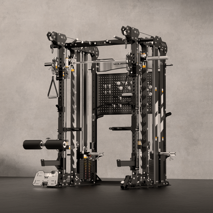 Major Fitness Heritage Series B17 Flying Fortress All-In-One Functional Trainer with Smith Machine - B17BL
