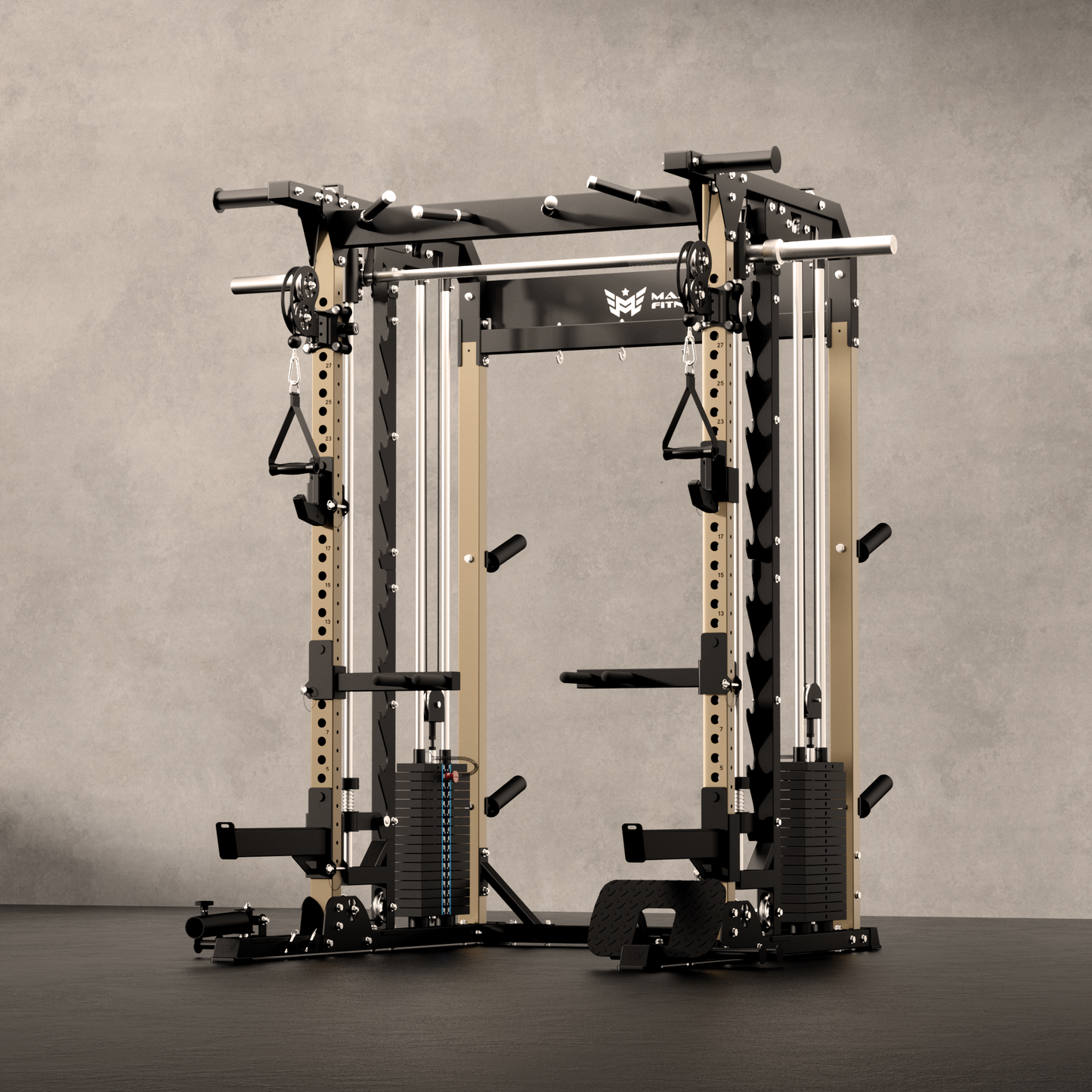 Major Fitness B52 All-In-One Home Gym Smith Machine - B52BL