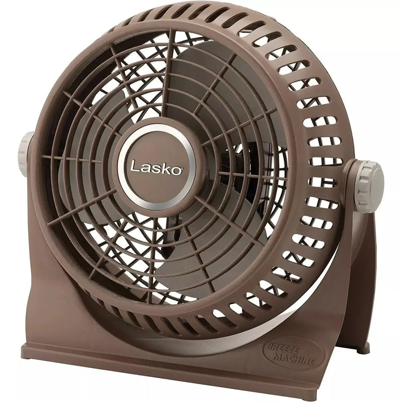 Lasko 10" Breeze Machine Pivoting Floor/Table Fan, 2 Speeds