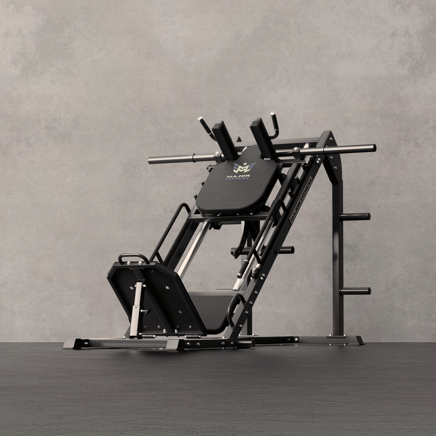 Major Fitness Leg Press Hack Squat Machine AH1 - LPHSMBL