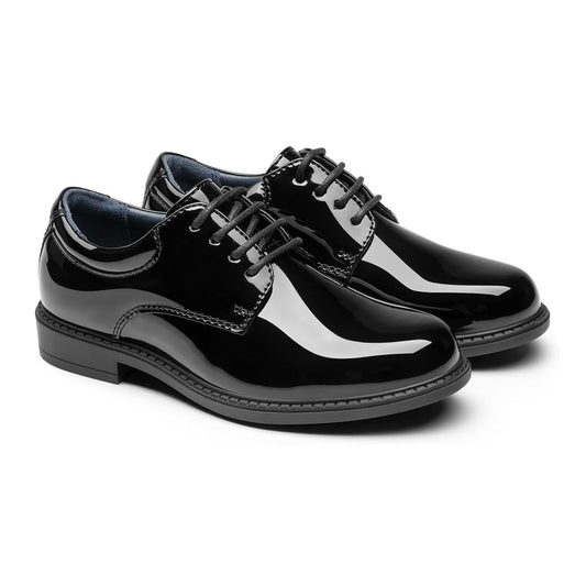 Bruno Marc Boy’s Classic Oxfords Dress Shoes - Black