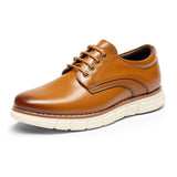 Bruno Marc Boy’s Dress Sneakers Casual Oxford Formal Shoes - Brown