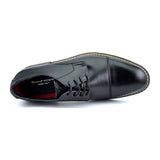 Bruno Moda Classic Modern Formal Party Shoes For Men - Black