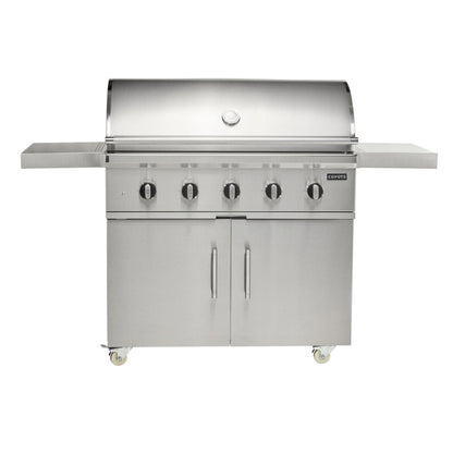 Coyote CL-Series 42" Grill on Cart - C3CL42+C3S42CT