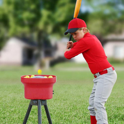 Heater Crusher Fastball & Curveball Mini Ball Pitching Machine With 4 Hr. Battery Reconditioned - CR129R