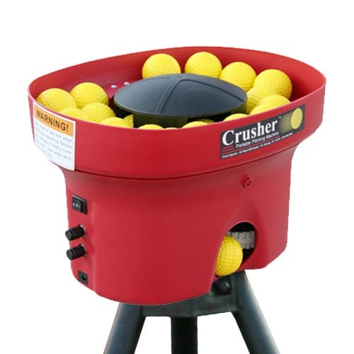 Heater Crusher Fastball & Curveball Mini Ball Pitching Machine Reconditioned - CR99R