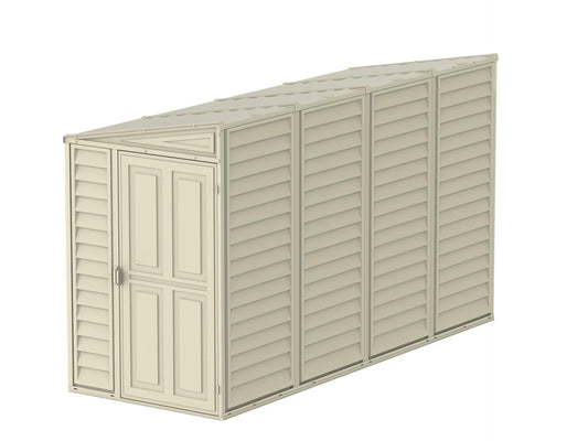 Duramax 4x10 SideMate Vinyl Shed w/ Foundation 06725