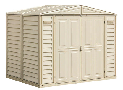 Duramax 8x6 DuraMate Vinyl Shed w/ Foundation 00184