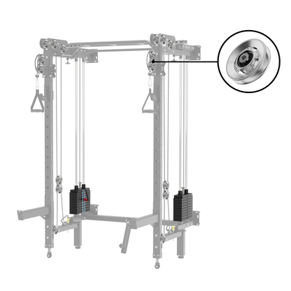 Major Fitness Aluminum Pulley & Weight Stack Bundle - APB52-WSB52
