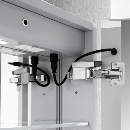 Blossom Pillar – 24 Inches LED Medicine Cabinet - MCL1 2432L