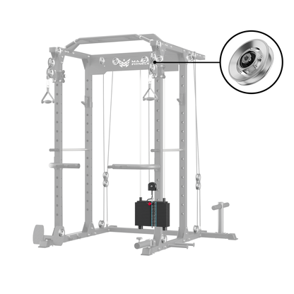 Major Fitness Aluminum Pulley & Weight Stack Bundle - APB52-WSB52