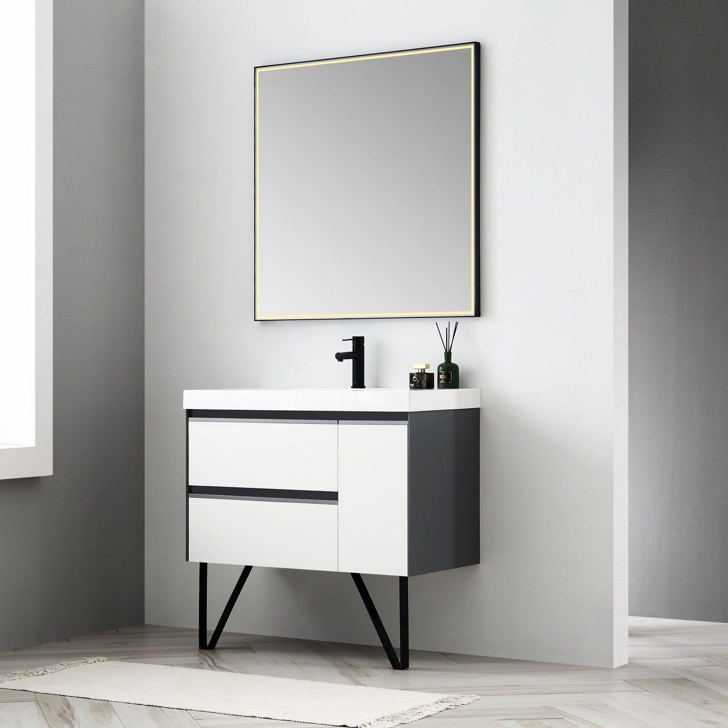 Blossom Stellar 36 Inch LED Mirror - LED M4 3636 MB