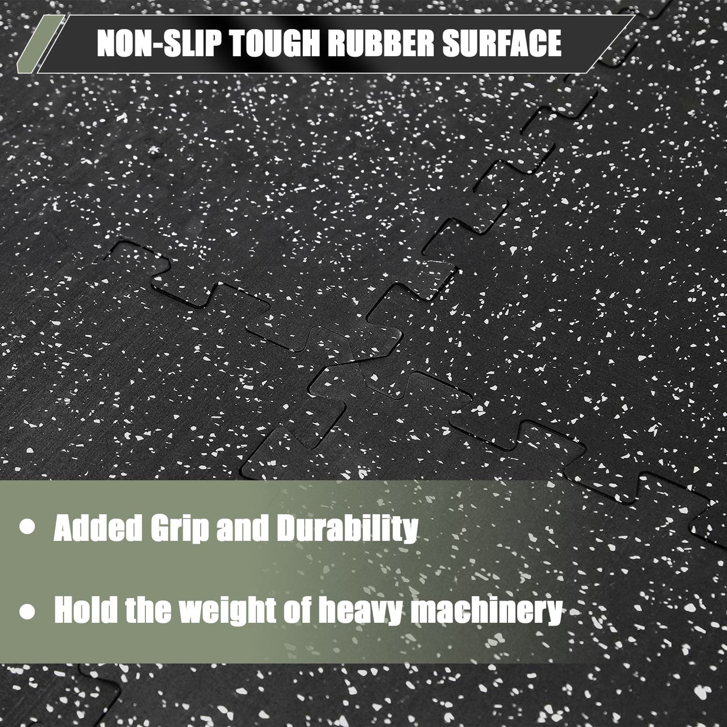 Major Fitness Rubber Flooring Gym Mats 0.31" Thickness - FM-01