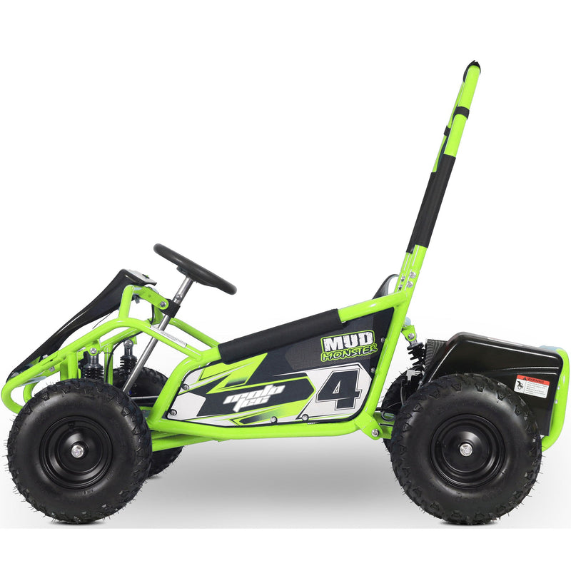 MotoTec Mud Monster 48V/12Ah 1000W Full Suspension Electric Go Kart MT-GK-Mud-1000w