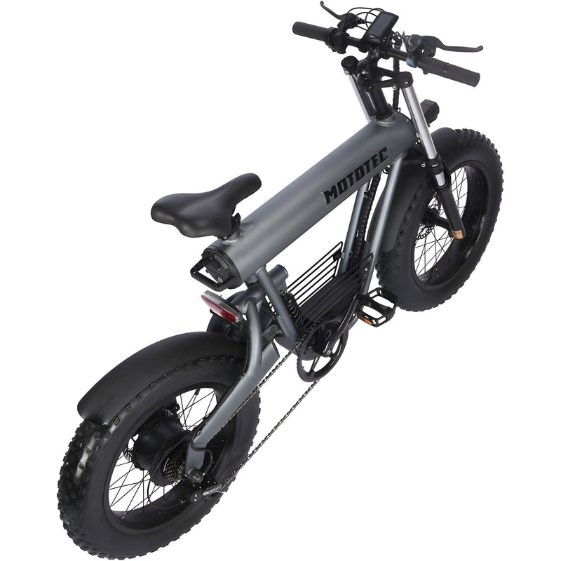 MotoTec Roadster 48V/15Ah 500W Fat Tire Electric Bike MT-Roadster-48v-500w