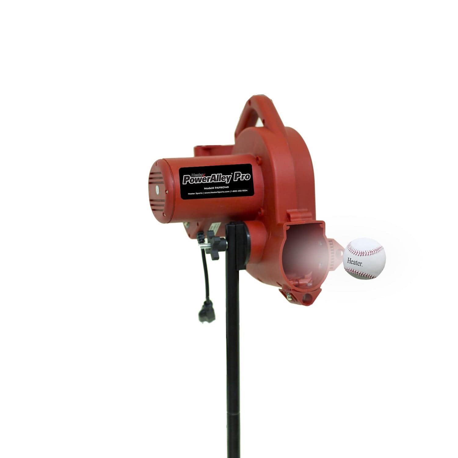 Heater Power Alley Pro Real Baseball Machine Reconditioned - PAPRO149R