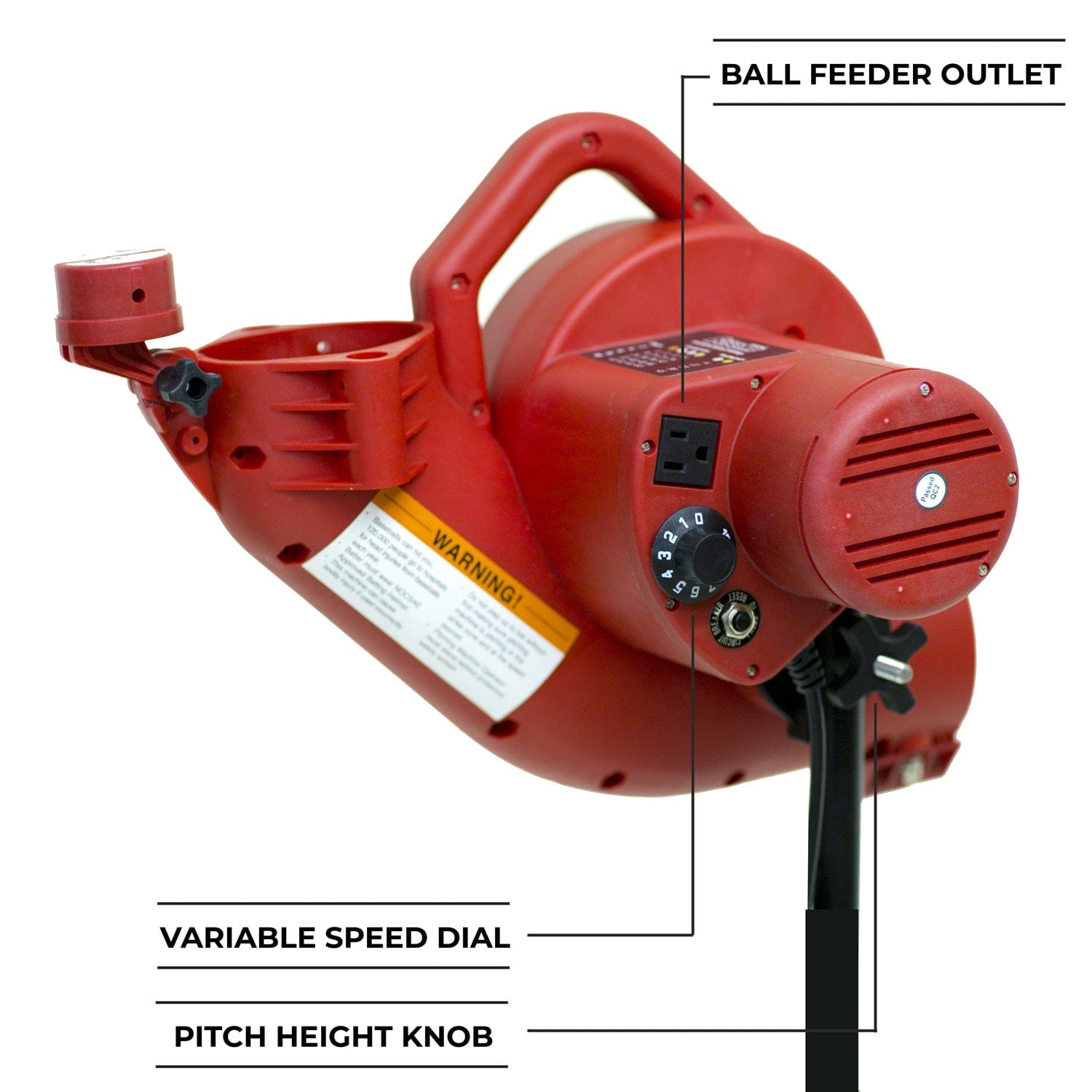 Heater Power Alley Pro Real Baseball Machine Reconditioned - PAPRO149R