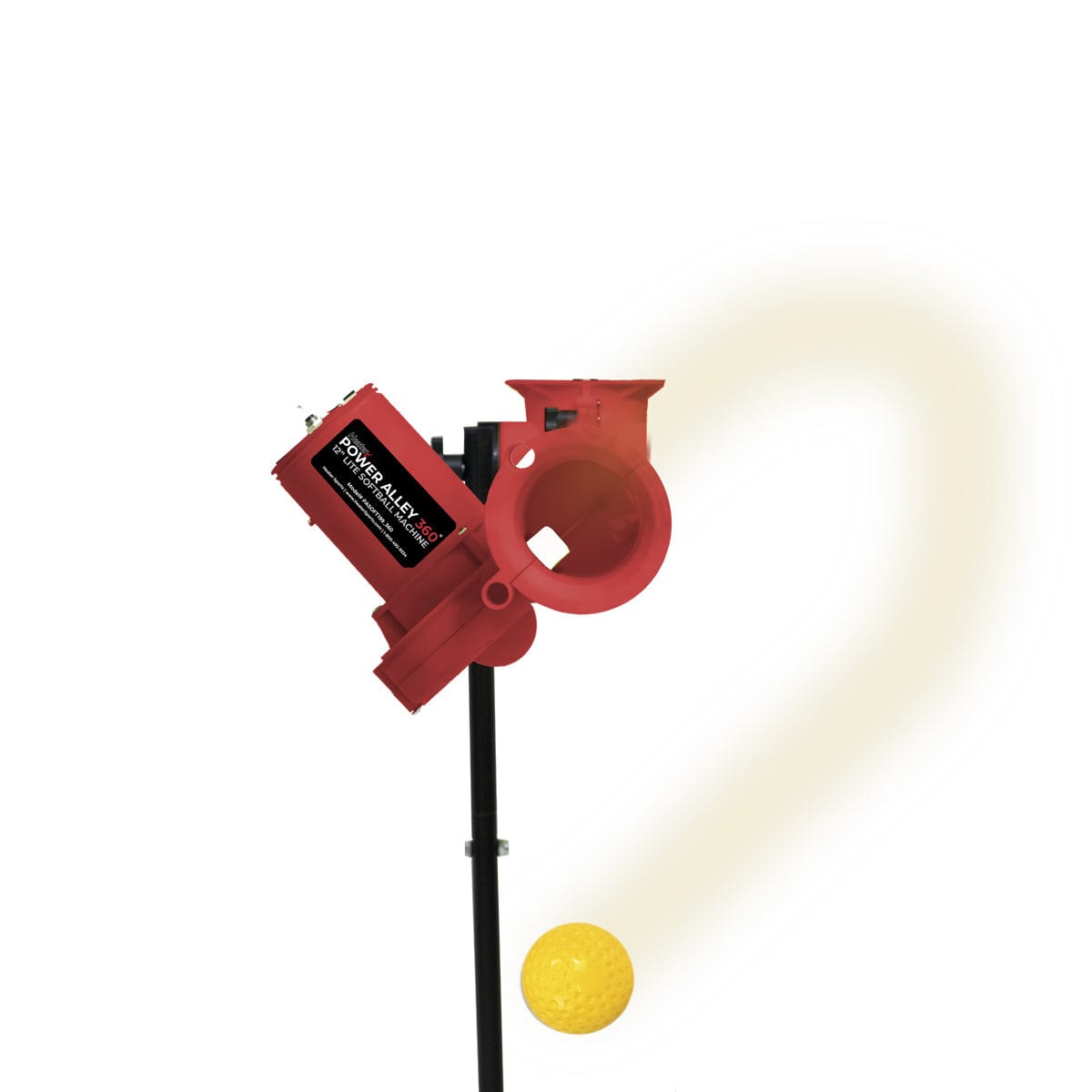 Power Alley Lite 360 12 inch Softball Machine - PASOFT199_360 - Backyard Provider
