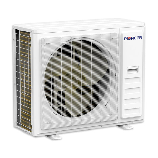 Pioneer Triple Split 36000 BTU 3-Ton Quantum Ultra Wi-Fi 22.5 SEER2 Energy-Star Multi (3) Zone Wall Mount Air Conditioner Heat Pump 230-Volt - WYT040GLSI24M4-12W-12W-12W