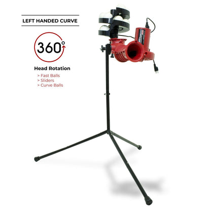 Heater Slider Lite Fastball & Curveball Baseball Pitching Machine - SL129BB