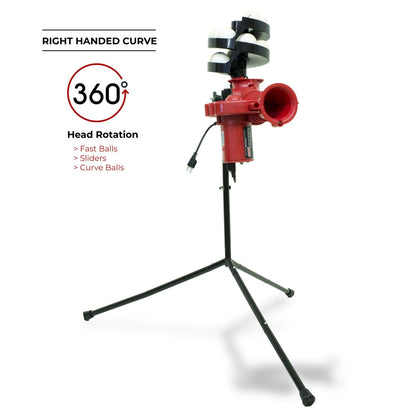 Heater Slider Lite Fastball & Curveball Baseball Pitching Machine - SL129BB