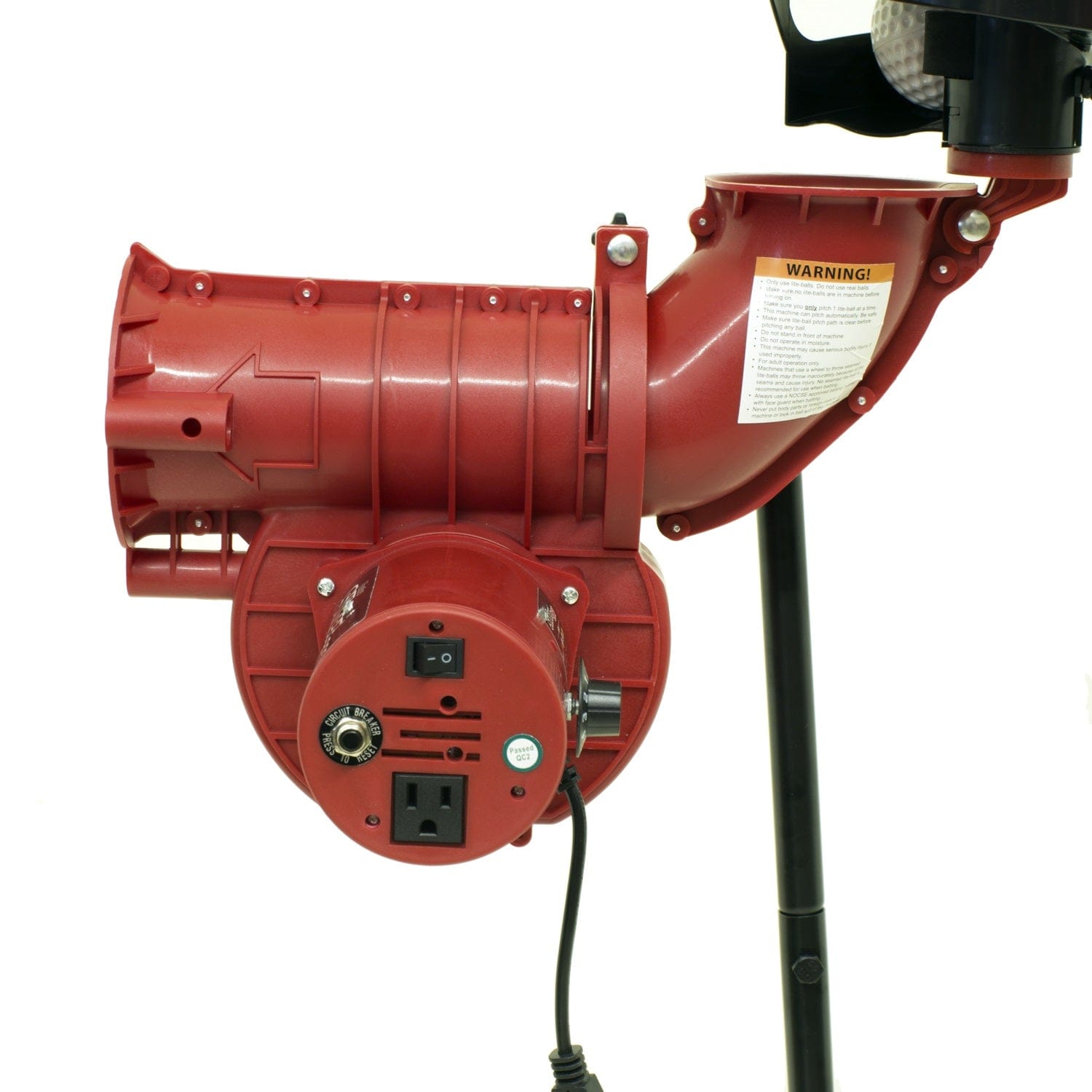 Heater Slider Lite Fastball & Curveball Baseball Pitching Machine Reconditioned - SL129BBR