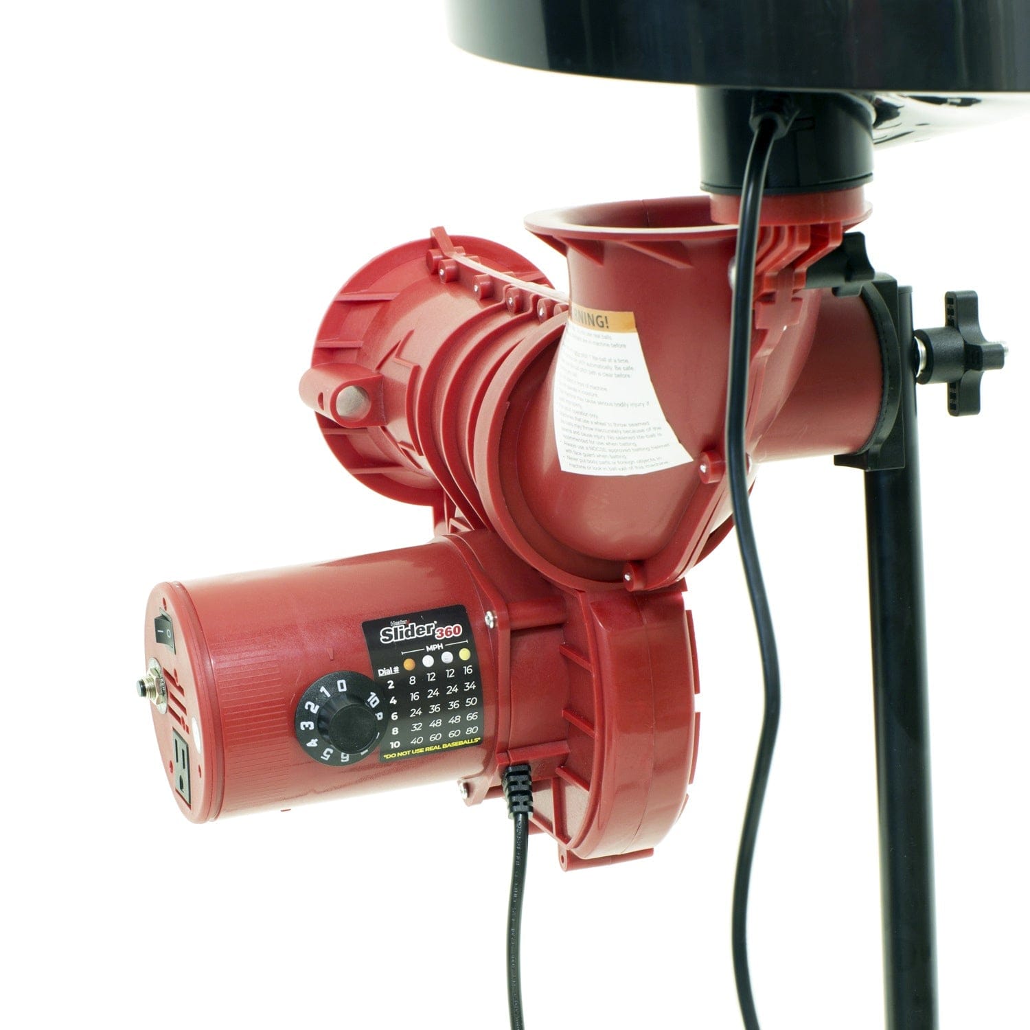 Heater Slider Lite Fastball & Curveball Baseball Pitching Machine Reconditioned - SL129BBR