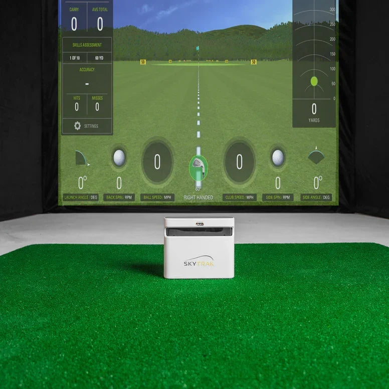 Skytrak+ EasySim Home Golf Simulator Full Package