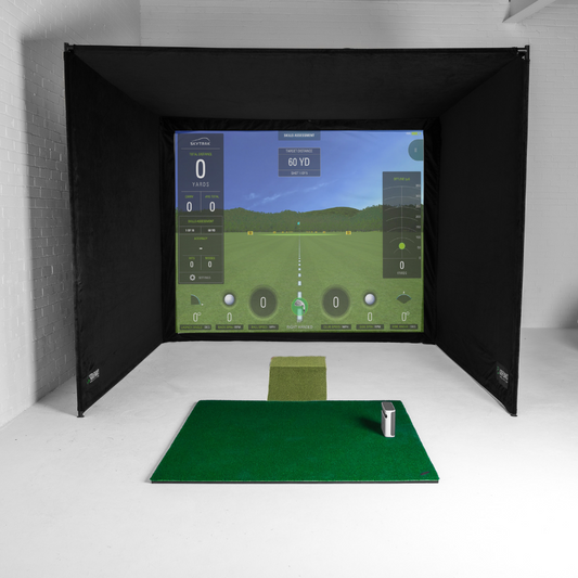 SkyTrak+ SimBox Home Golf Simulator Full Package