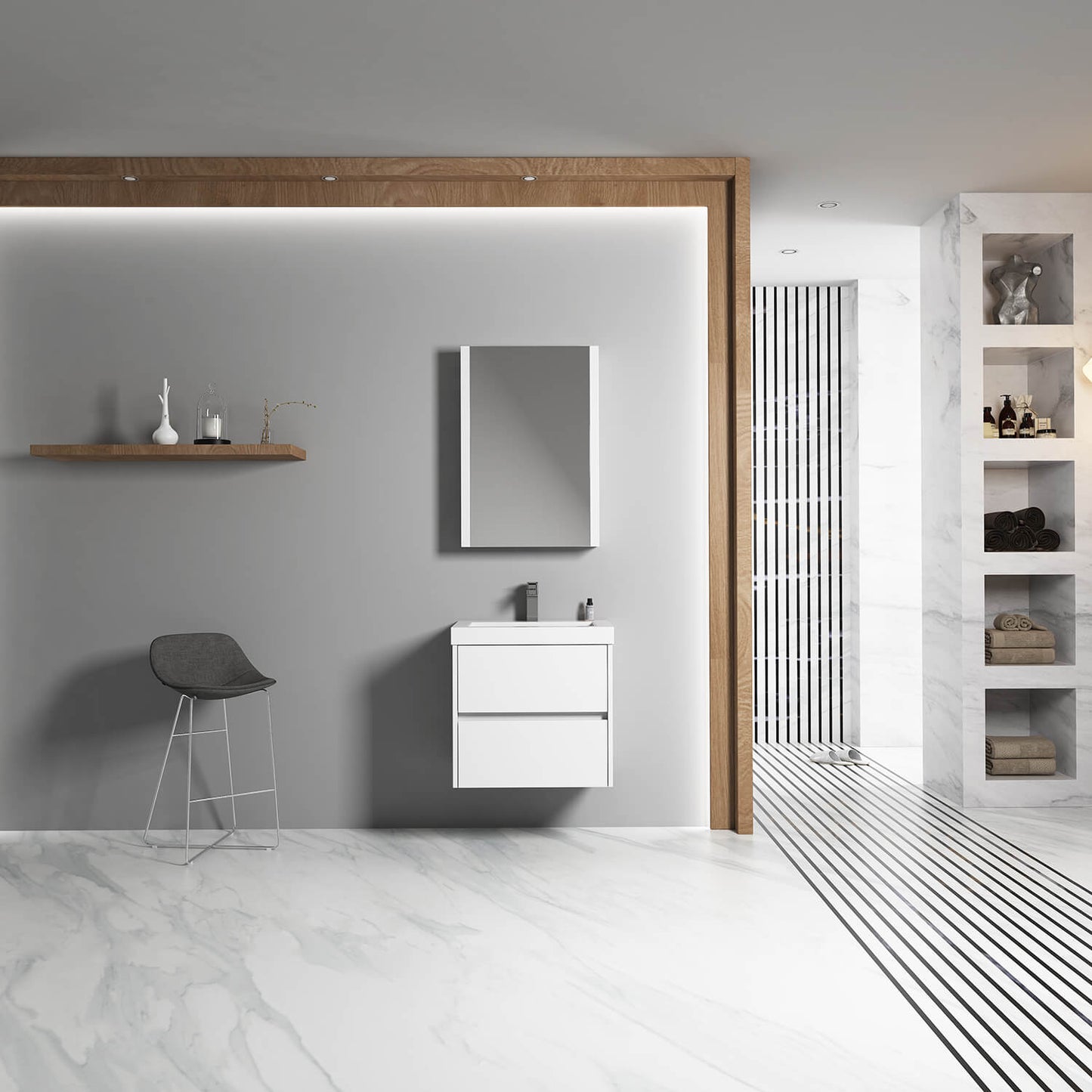 Blossom Valencia 24 Inch Bathroom Vanity - V8016 24 01