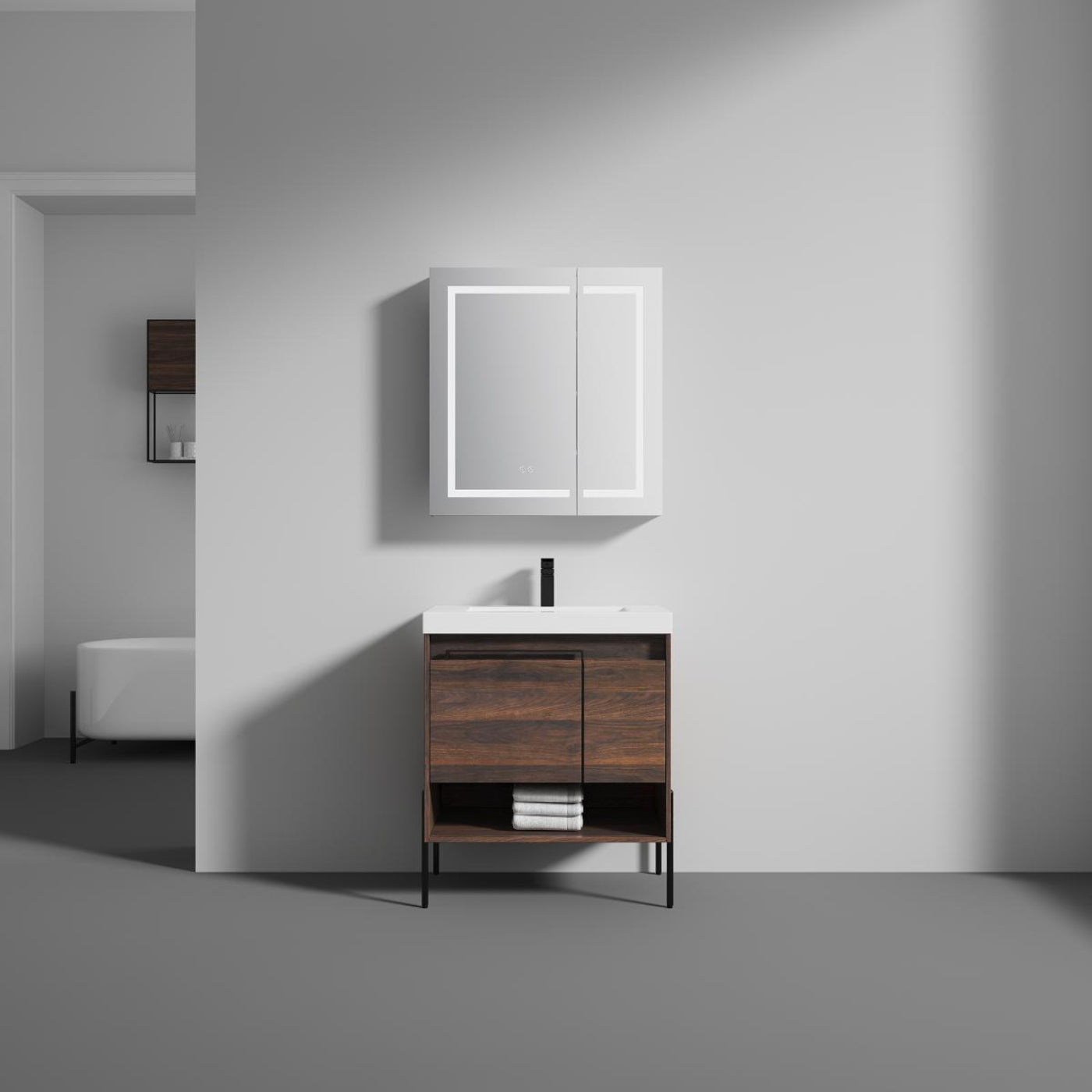 Blossom Turin 30″ Bathroom Vanity - V8031 30 01