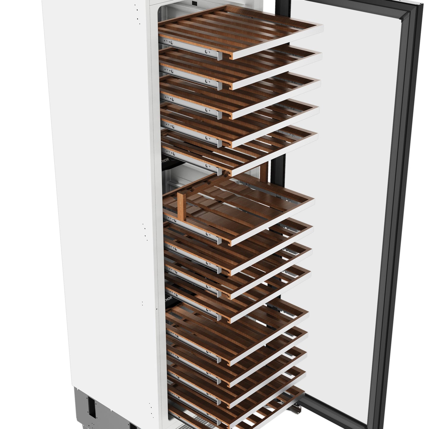 Thor Kitchen 24-inch Built-in Column Wine Cooler, Stainless Steel Panel Ready - XRF24CWC-SS