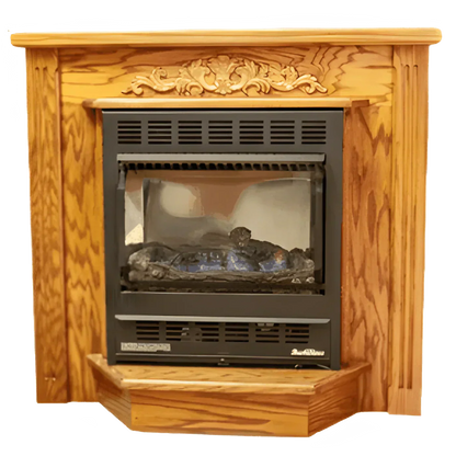 Buck Stove Model 1127 25,000 BTU's Vent Free Gas Stove New - NV-C11272LP+FA-P12